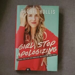 Girl Stop Apologizing Book by Rachel Hollis